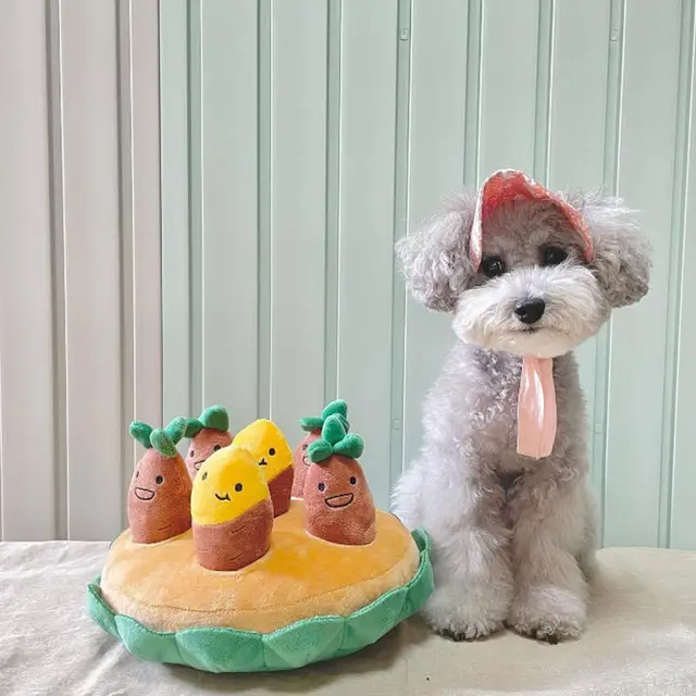 Ins Dog Toy Pulling Sweet Potato Set Interactive Dog Toys Cat Hidden Food Sniffing Kit Food Seeking Pulling Toy Dog Supplies 4