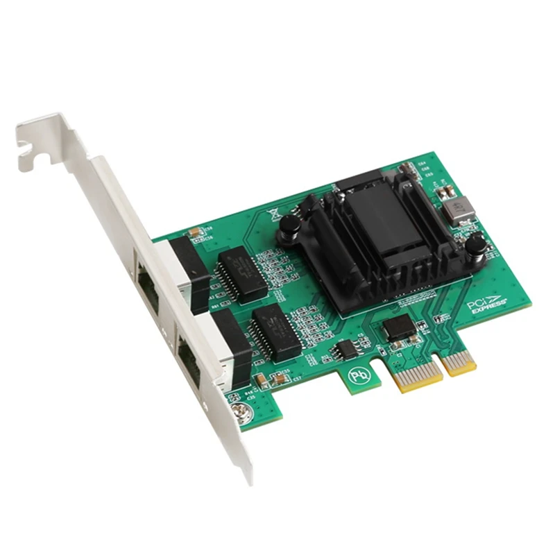 

82571 Gigabit PCIe1X Server Network Card PCIEx1 to RJ45 Network Port Routing Built in Wired Network Card for