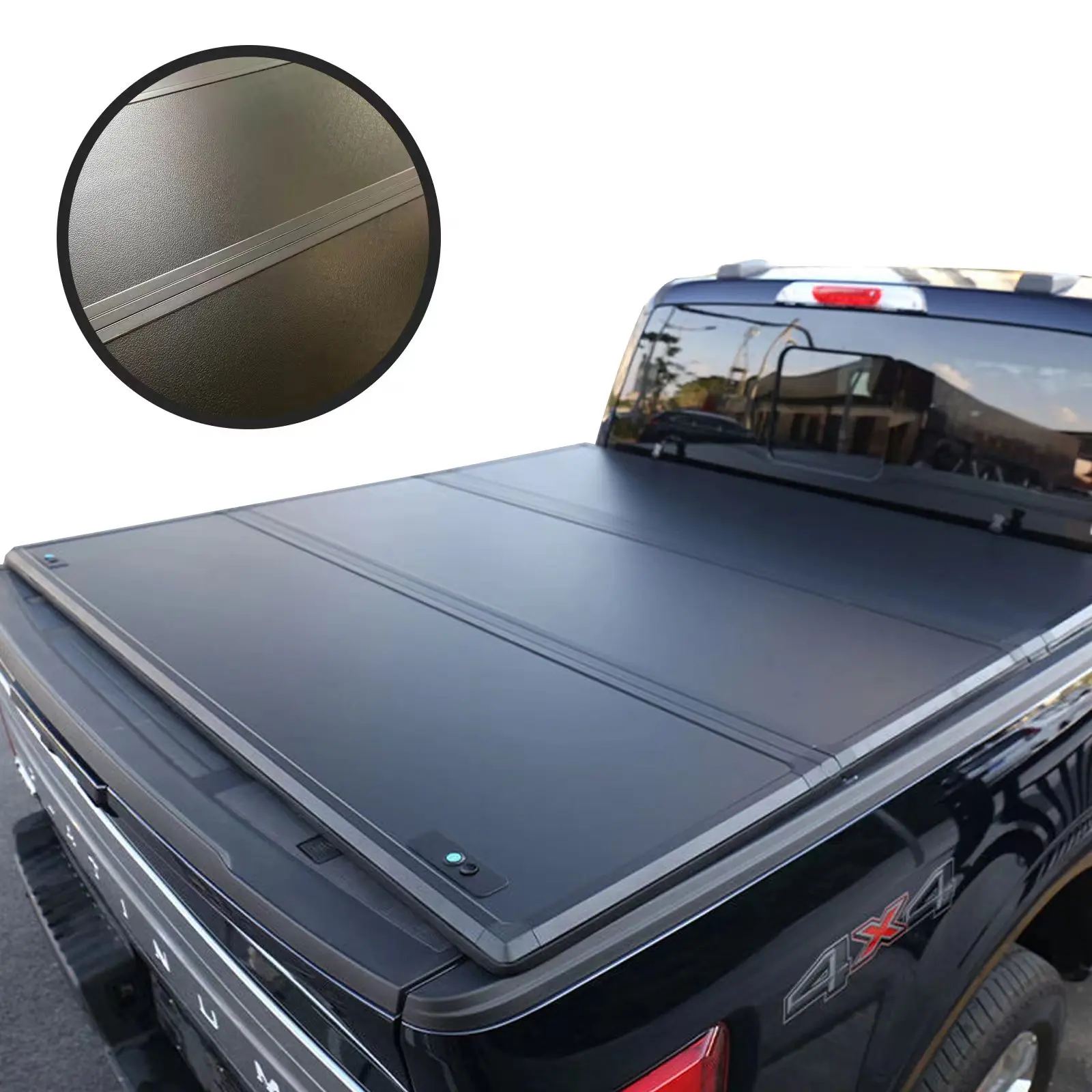 Gemmeo Высококачественный жесткий тройной чехол для грузовика-кровати Pickup Tonneau Ford