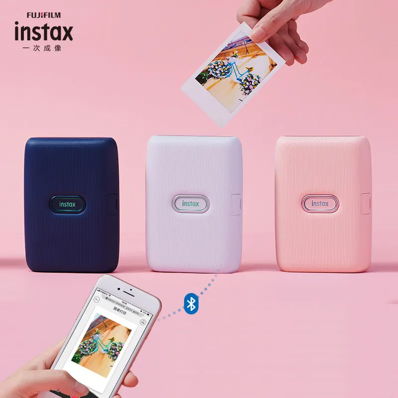 

Fujifilm Instax Mini Link 1 Link 2 One Shot Imaging Mobile Phone Portable Mobile Phone Photo Printer Link Bluetooth Connection
