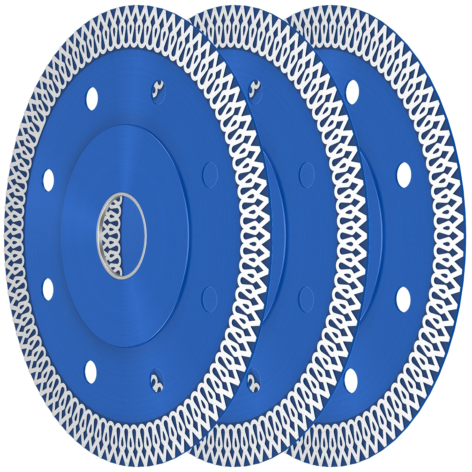 

3 шт., алмазные лезвия для пилы, 11,5 см/4,5 дюйма