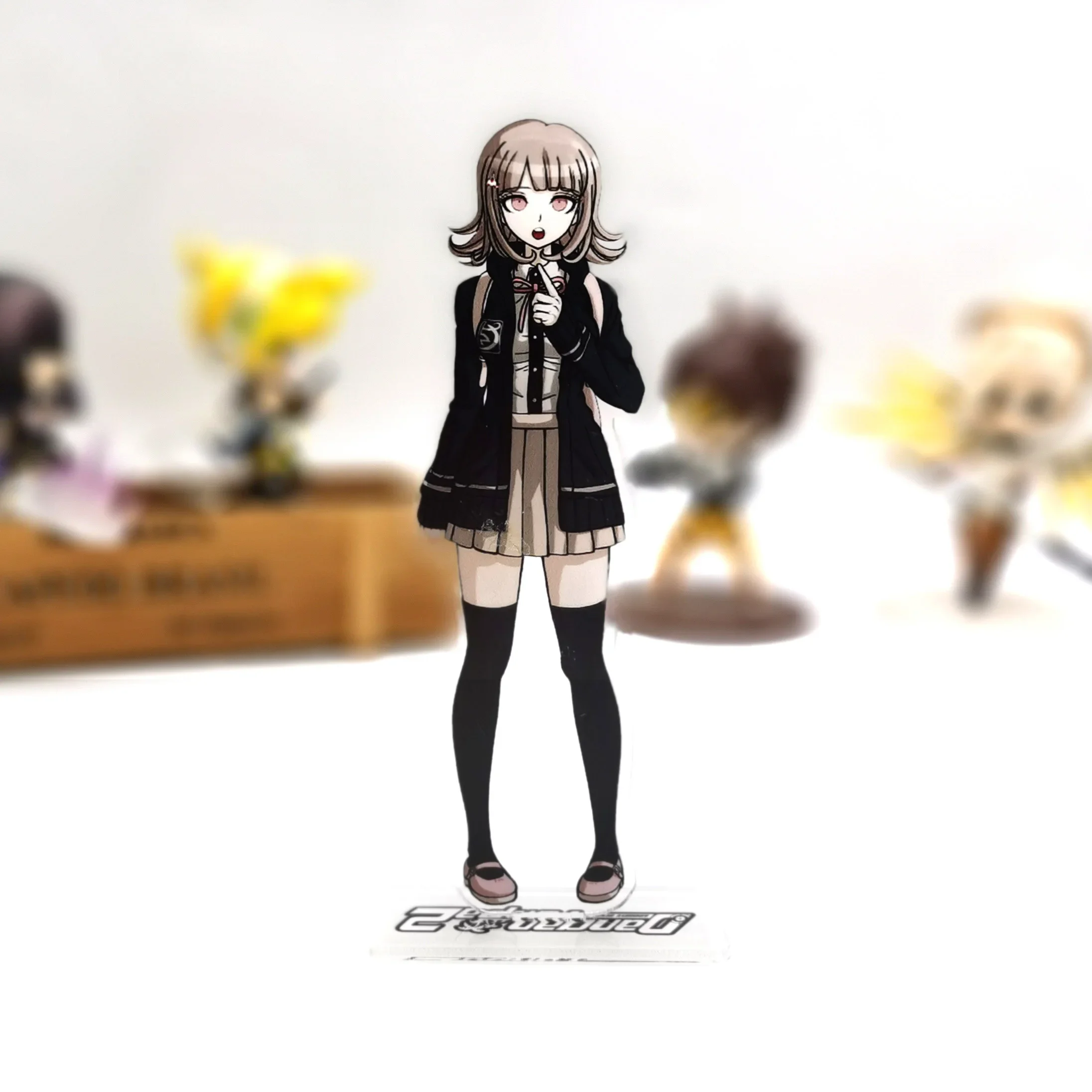 Данганронпа 2 Танака гандаму нананами Чиаки акриловые статуэтки стонди