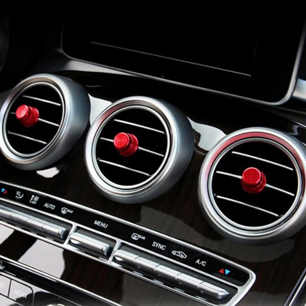 

Air Vent Outlet Knob Cover For Mercedes-Benz C W205 2015-2019 Decoration Cover Fashionable Interior Accessories
