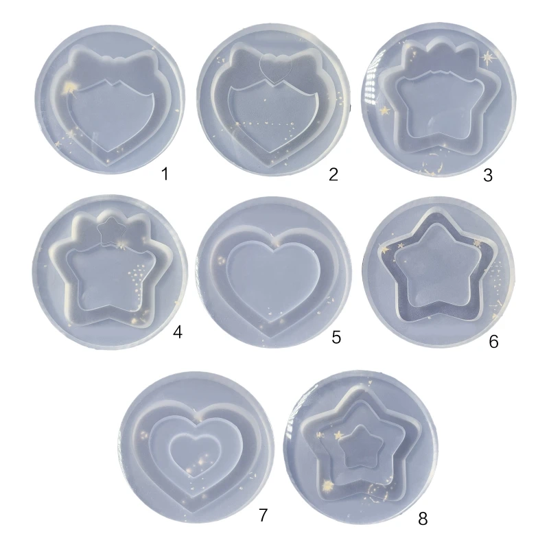 

Блестящая Глянцевая двойная подвеска в виде геометрической звезды