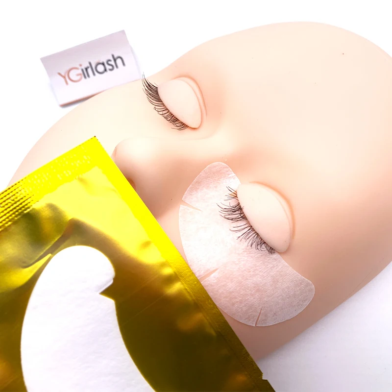 Накладки для наращивания ресниц YGirlash под патчи подушечки гелевые накладки глаза