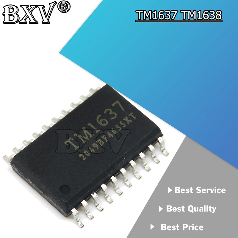 10 шт./лот TM1637 TM1638 SOP20 светодиодный чип драйвера цифровой трубки Новый оригинал