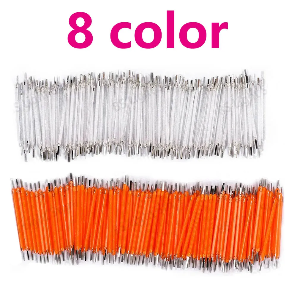 Yeni tip LED Filament 38-40mm 3V 2200k Sıcak Beyaz Pembe Kırmızı Mavi Yeşil Mor Edison Ampul DIY Ev Aydınlatma Işık Kaynağı