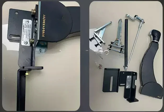 Тормоз и дроссельная заслонка для инвалидов ручное управление