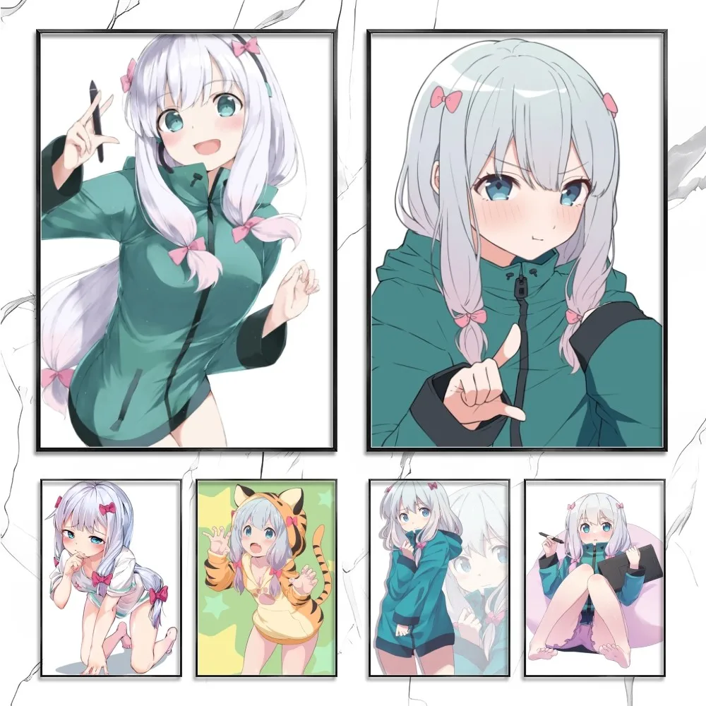 Постер учителя эроманга Изуми сагири декор комнаты домашний декор эстетическое Искусство Фрески HD картина бумага печать