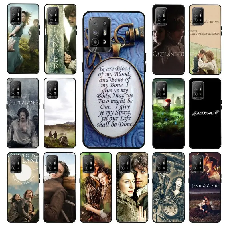 Чехол OUTLANDER для телефона с ТВ Джейми Фрейзером для OPPO A74 A94 5G A3S A5S A9 A12 A15 A15S A52 A53 A53S A72 A73 2020 A91