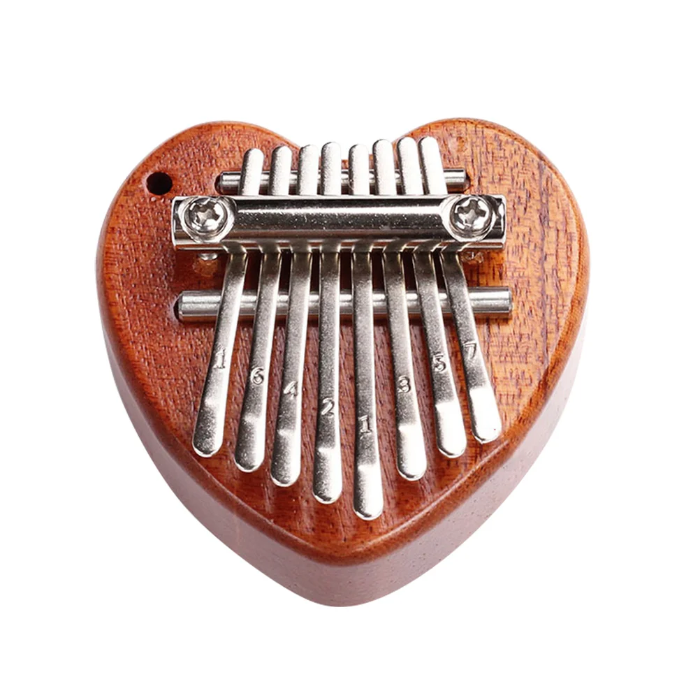 

Kalimba Thumb Piano 8 Keys Finger Piano Wooden Mbira Finger Piano Portable Musical Instrument for Beginners Kids Adults Gifts