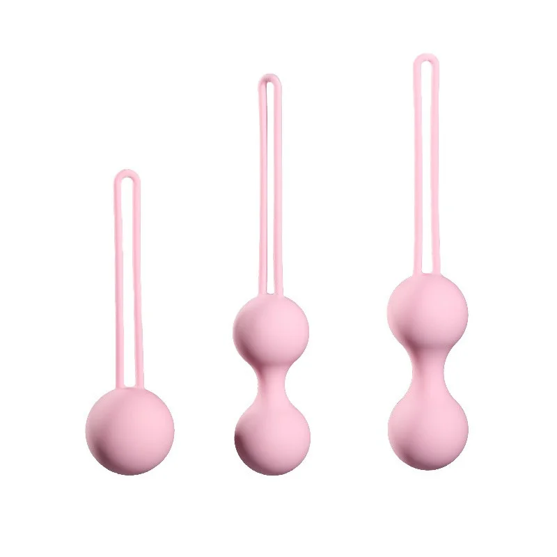 3 Pcs Set Safe Smart Balls Kegel Ball Anal Sex Toys Vagina Tighten Exercise Machine Vaginal Geisha for Women | Красота и здоровье