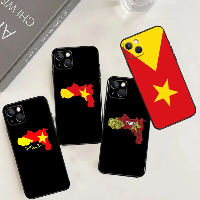 Фото Чехол с флагом Тигрей для Oppo A60 A80 A40 A15 A16 A17 A57 A94 A74 A54 A76 A96 A18 A38 A58 A78 A98 A5 A6 Pro №1