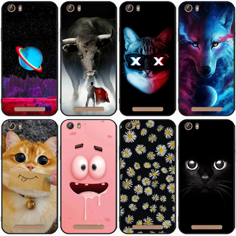 Силиконовый чехол с рисунком для Highscreen Power Ice Max