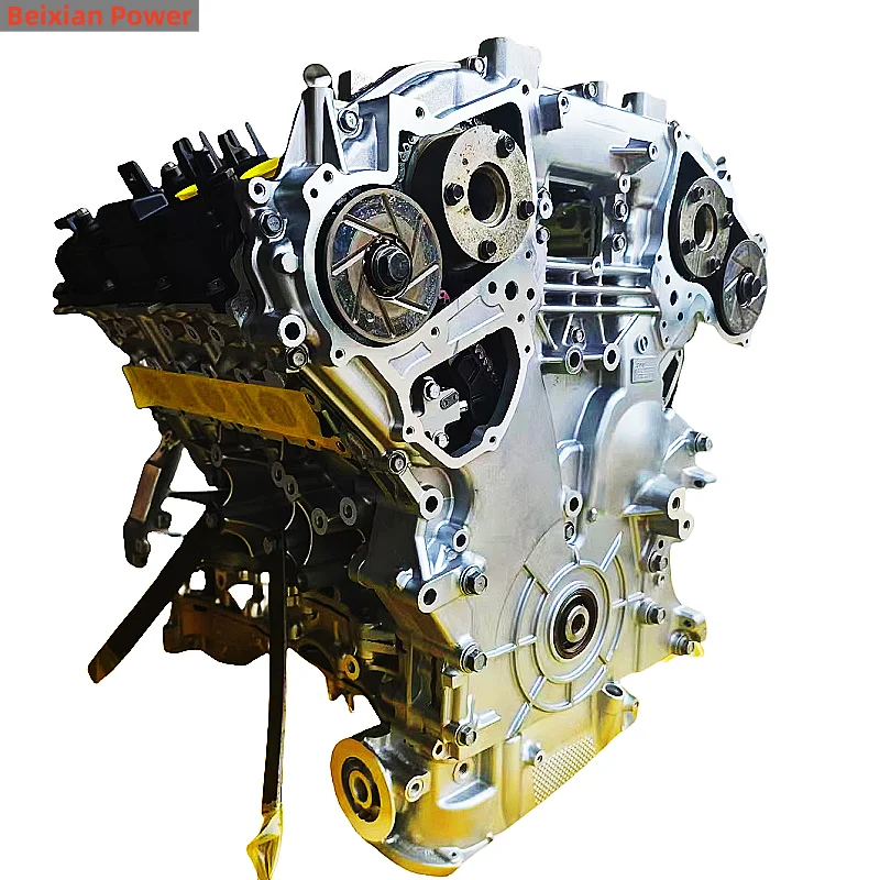 Фото Высококачественный двигатель VQ35 5 (3.5 л) в сборе (Long Block) для Nissan Teana, недорогой и качественный №3