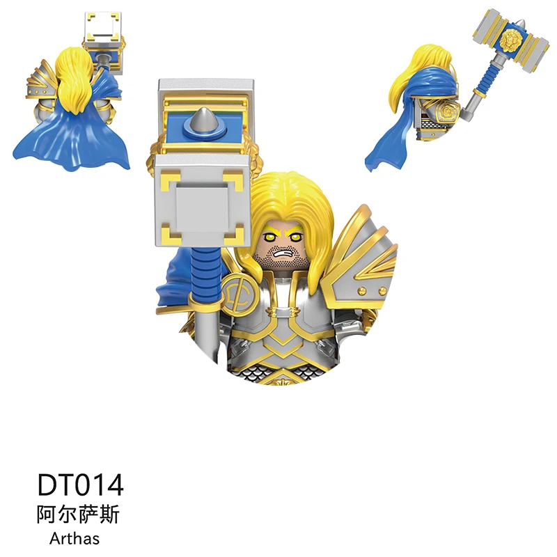 Фото God Of War Kratos Arthas Кирпичи для новых Pinkman Игрушки Офисные подарки Мини-фигурки Детские строительные блоки для детей №5