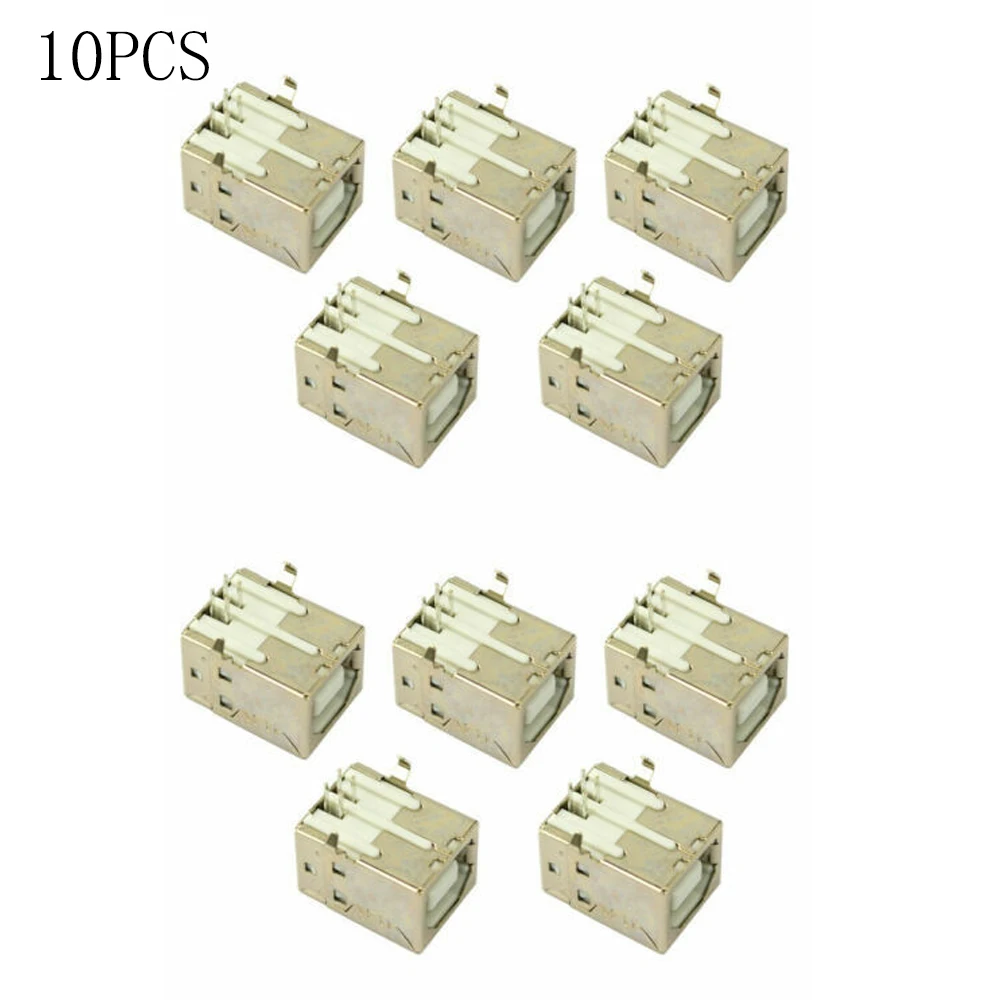 

New 10 pcs USB Port 2.0 Connector Type-B Female for Solder Printer