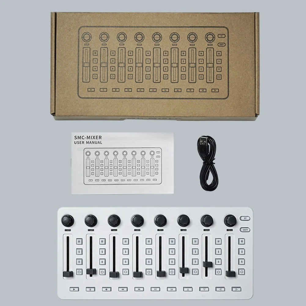 Для M-VAVE SK11 SMC-MIXER беспроводной MIDI-контроллер микшерная консоль BT-соединение