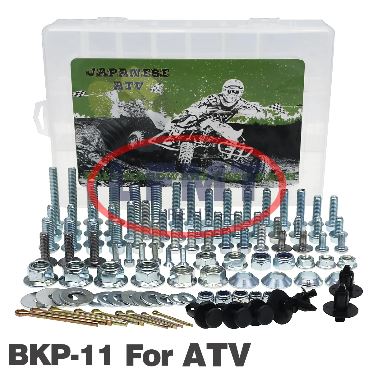 Комплект крепежных болтов для мотокросса полностью пластиковый комплект