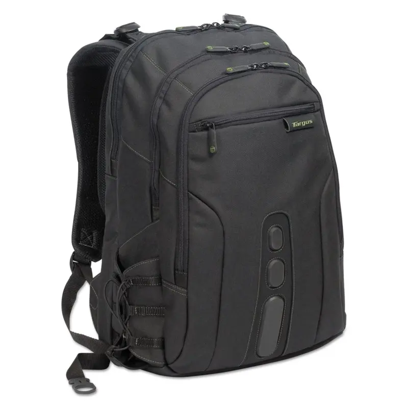 

EcoSmart, Spruce Black 17” Backpack - 19 1/2" x 13" x 6 3/4", TBB019US: Perfect for Everyday Use
