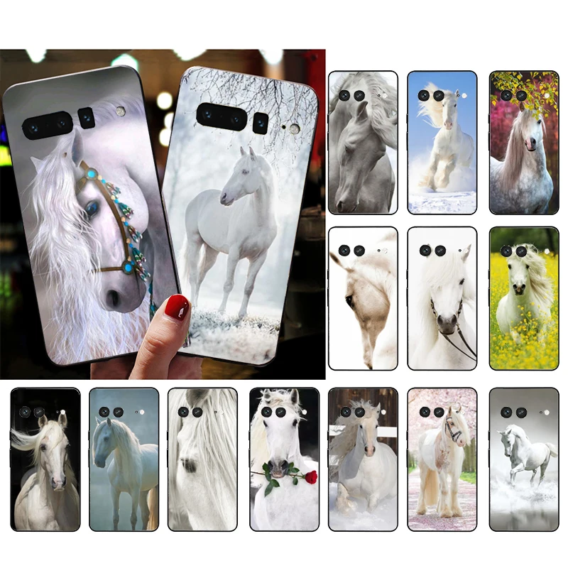

Phone Case for Google Pixel 7 Pro 7a 6A 6 Pro 5A 4A 3A Pixel 4 XL Pixel 5 6 4 3 XL 3A XL 2 XL Horse Case
