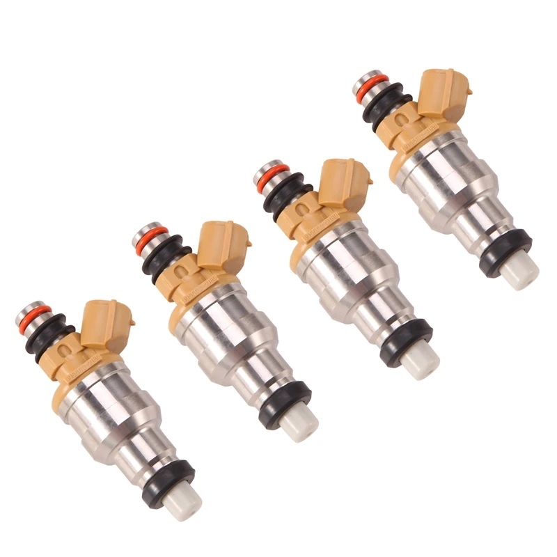 

4X 195500-2180 Fuel Injector For Mazda Miata 1.8L For Ford Escort Sephia Mercury 1.8L L4 1955002180