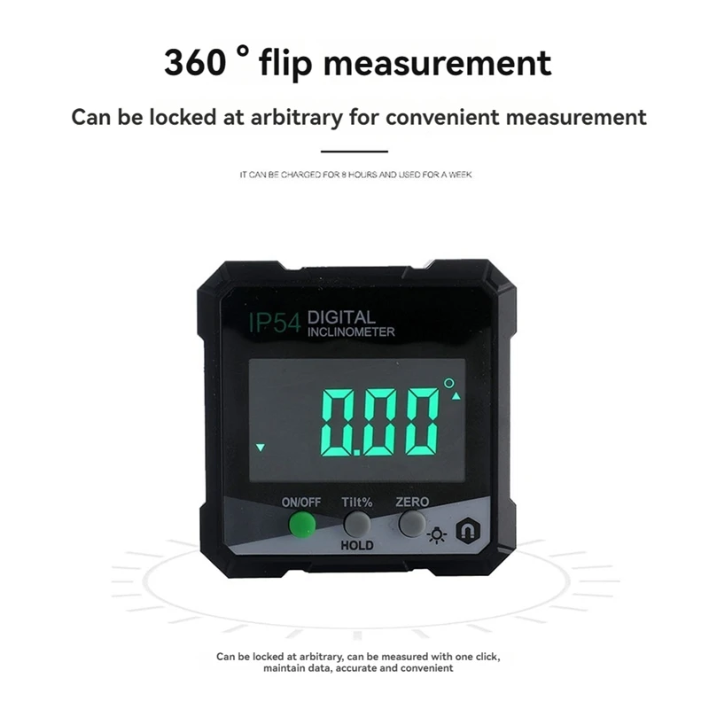 Цифровой датчик угла магнитное основание уровень коробка угловой искатель