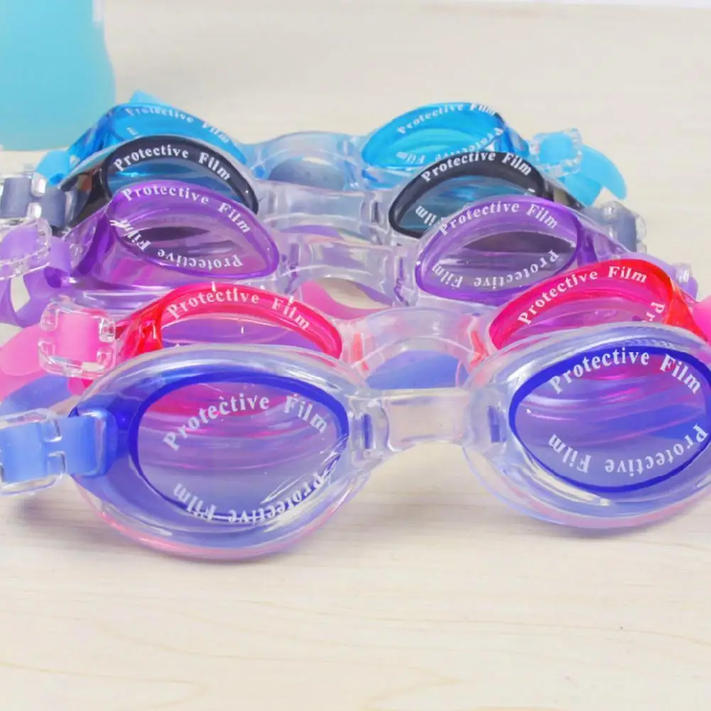 

1pc Kids Swim Glasses Anti Fog Uv Swim Eyewear Electroplate Adjustable Goggles Waterproof Professional Boys Swim S9j4