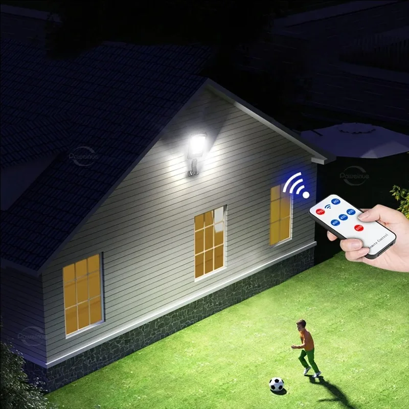 Солнечный уличный светодиодный настенный светильник для человеческого тела