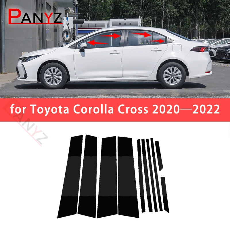 

10 шт., Декоративные Накладки для Toyota Corolla Cross 2020 2021 2022