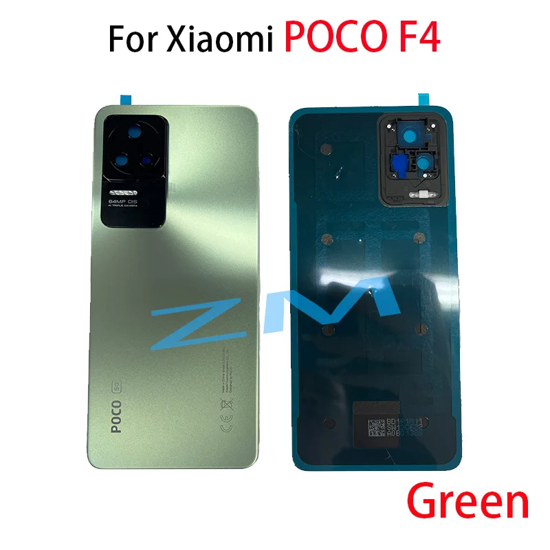 Оригинальная лучшая задняя крышка батарейного отсека для Xiaomi Poco F4 мобильного