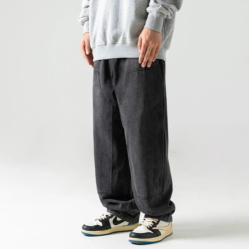 Рисунок 4 - Джинсы мужские Плиссированные с широкими штанинами