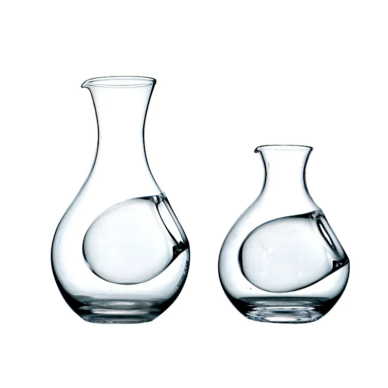 

Japanese-style flagon, small glass of crystal glass wine dispenser for home use