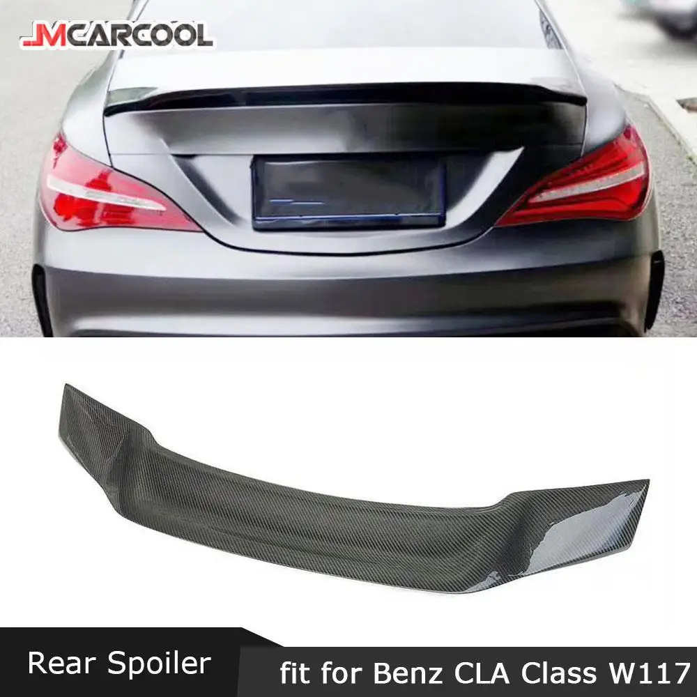 

Задний спойлер для багажника из углеродного волокна, крылья для губ FRP для Mercedes ClA Class CLA45 W117 C117 CLA200 250 260 Sedan 2013-2019 R Style