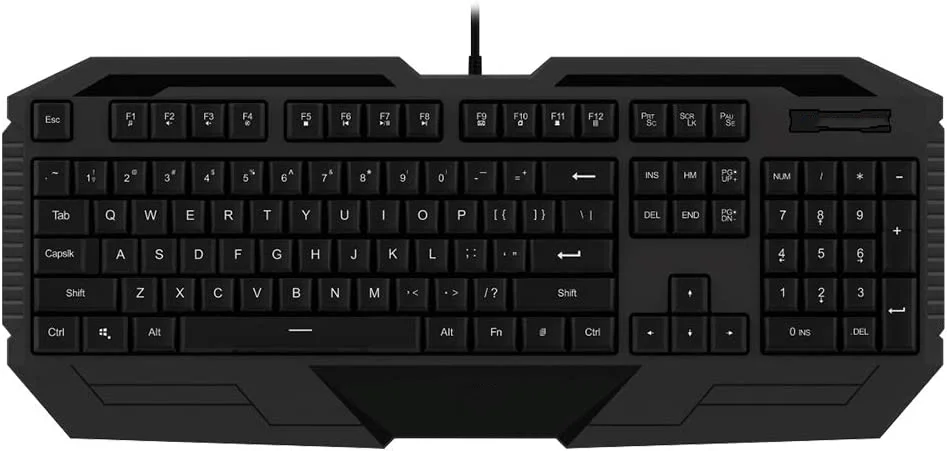 

ABNT2 K130-9XW72AA Standard Black USB Gamer teclado mecânico gamer