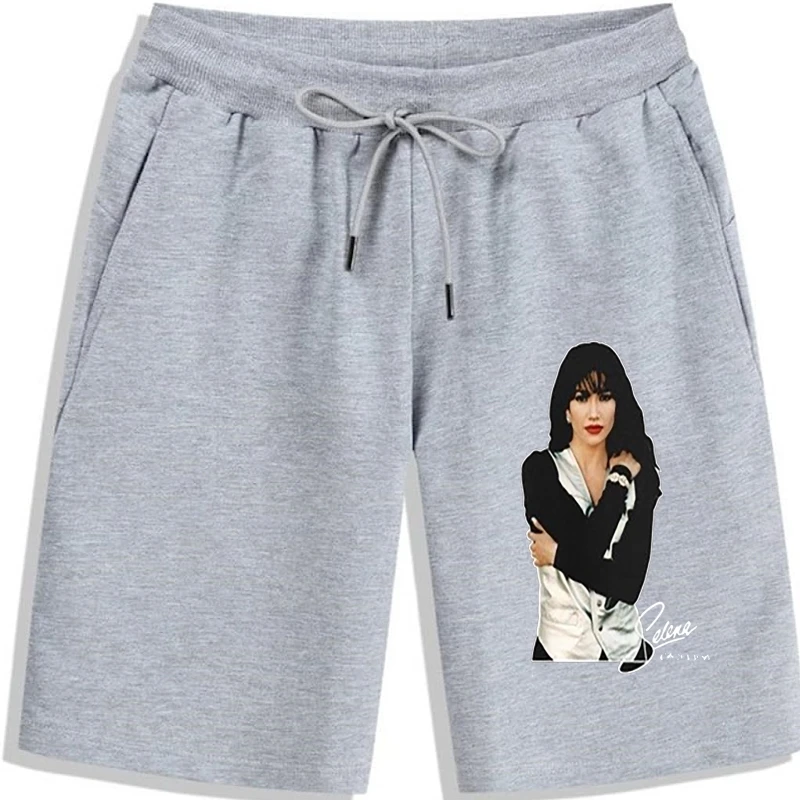 

Новые мужские шорты с логотипом Selena, черные, белые бриджи для мужчин, мужские шорты с индивидуальным принтом