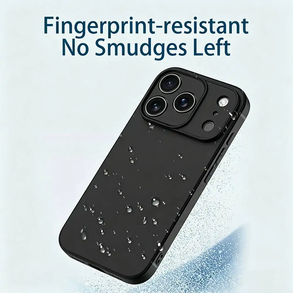 Фото Чехол для телефона M-MbappeS для iPhone 17 15 16 11 14 13 12 Pro Max Plus E SE4 Mini, черный, мягкий №3