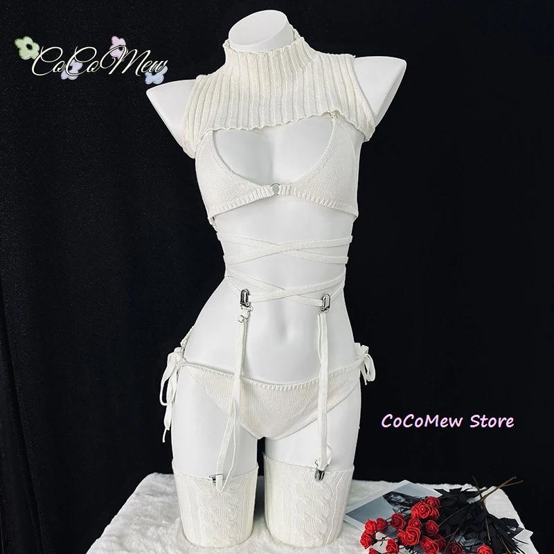 Аниме BOCCHI THE ROCK Косплей Gotoh Hitori Костюм Женский Сексуальный Черный Свитер Боди Socsk