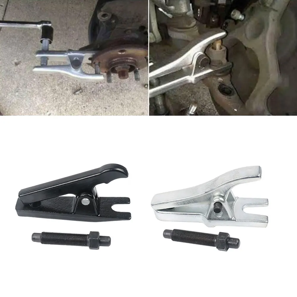 

1pc Car Adjustable Ball Joint Separator Puller Removal Tool Black/Silver For Car Steering System Universal Chrome Vanadium Steel