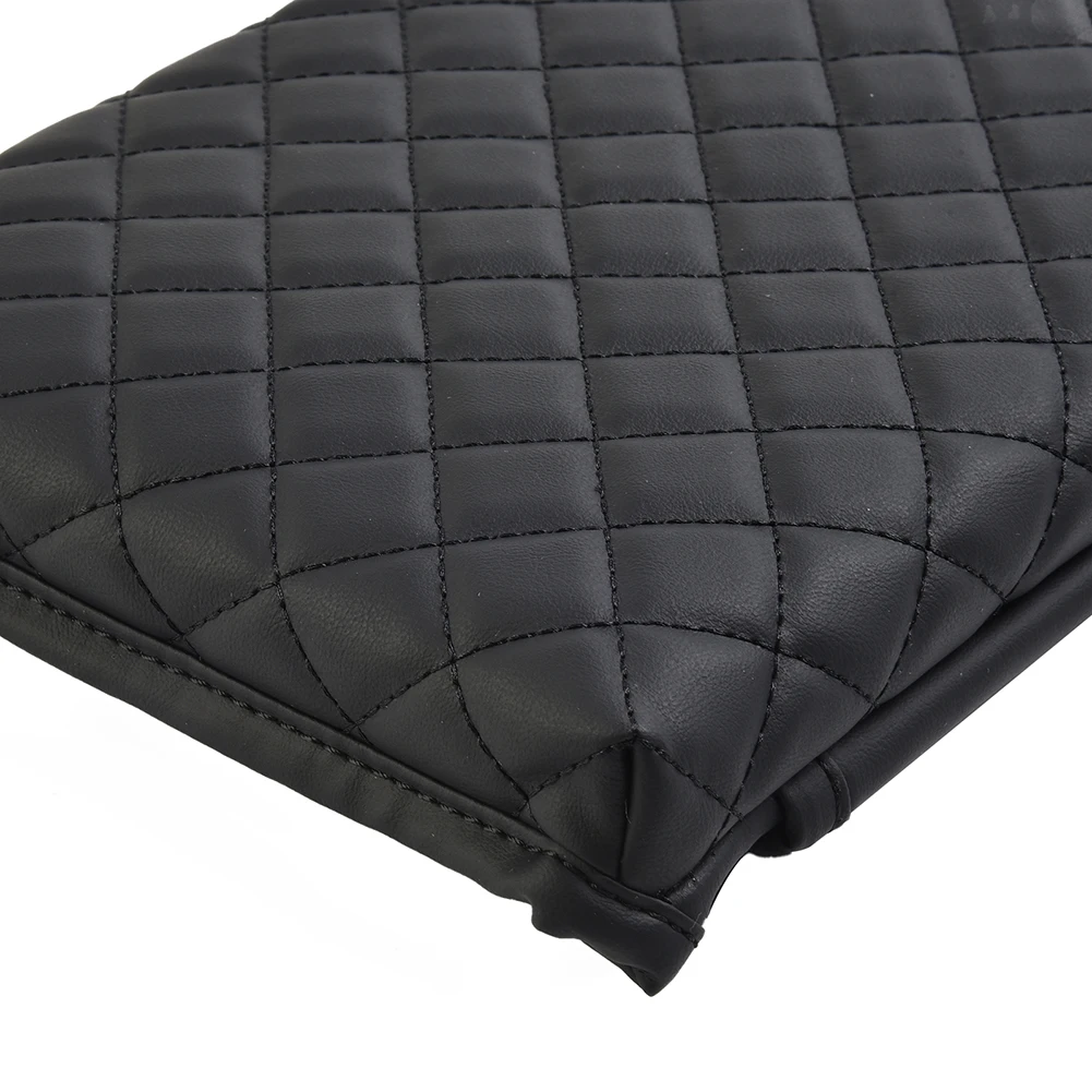 

For Tesla Model 3 Model Y Car Armrest Box Protective Leather Cover Central Control Armrest With Storage Bag Interior Accessories