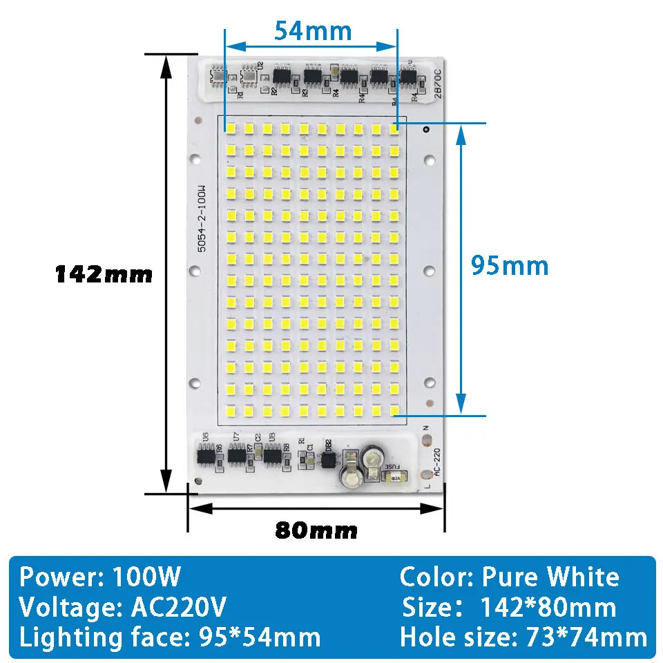 

LCFOCUS SUFI-AC COB светодиодные лампы 20/30/50/100 Вт