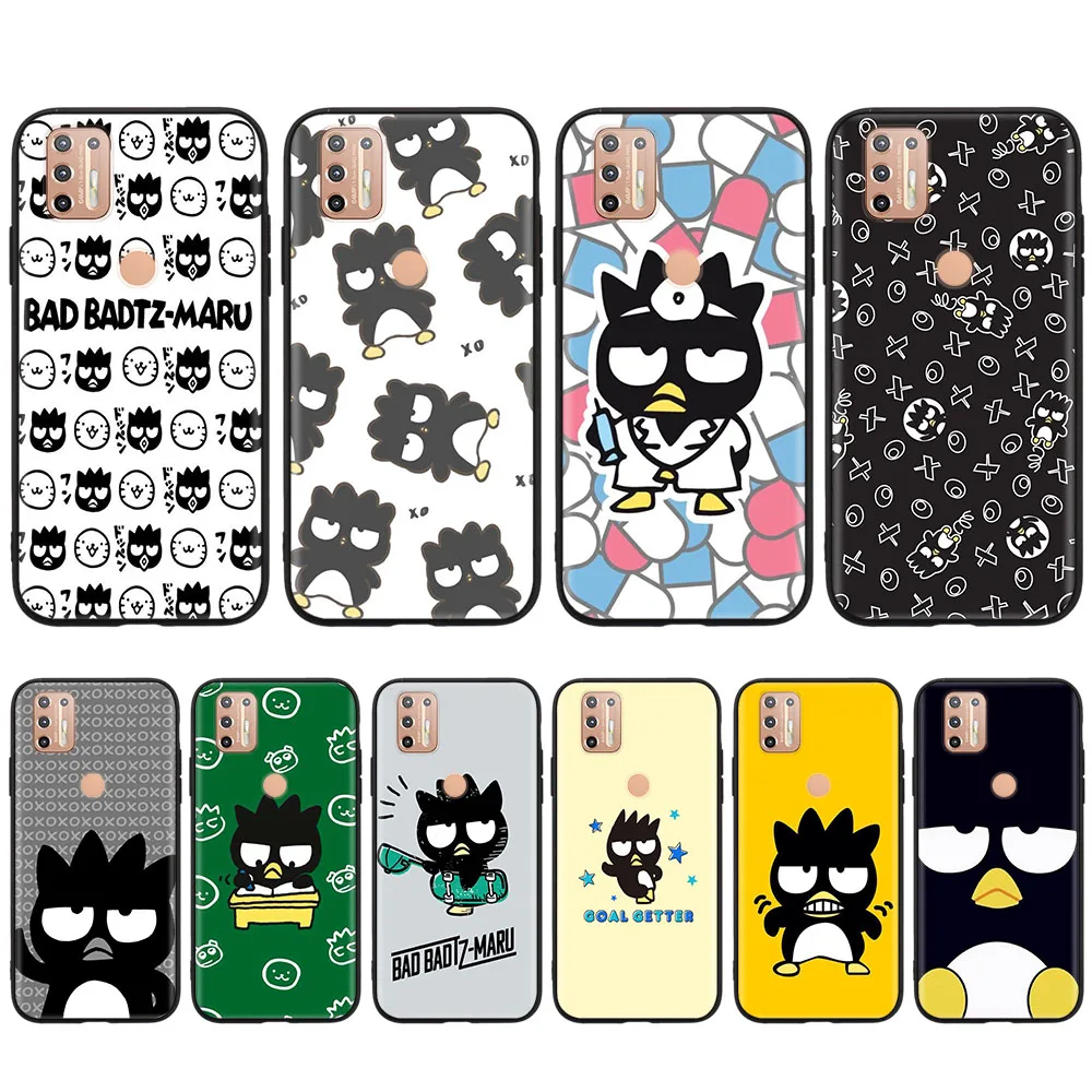 

BadBadtz-maru Black Case for iPhone 8 7 Plus 6 6S 5 5S SE X XR XS 11 Pro Max