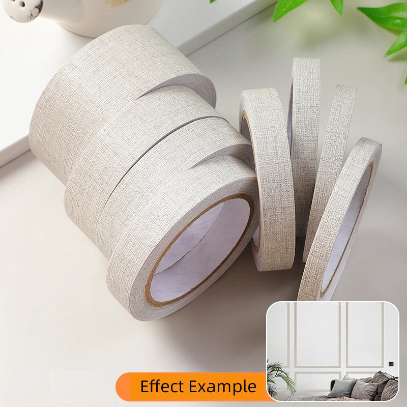 Утолщенная искусственная каштановая конопляная ткань с рисунком самоклеящаяся