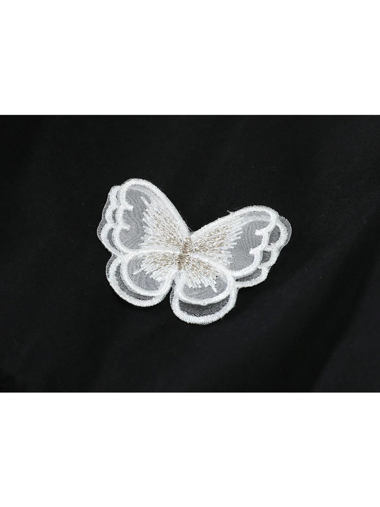 Женская сетчатая юбка готическая Черная винтажная универсальная трапециевидная