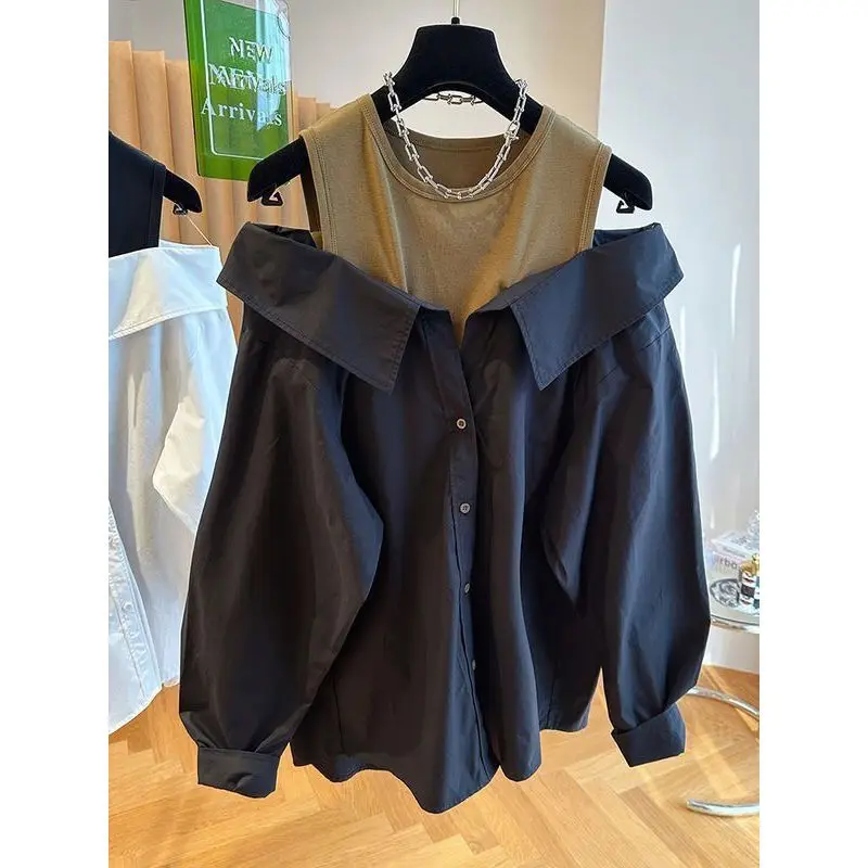 Блузка женская с открытыми плечами