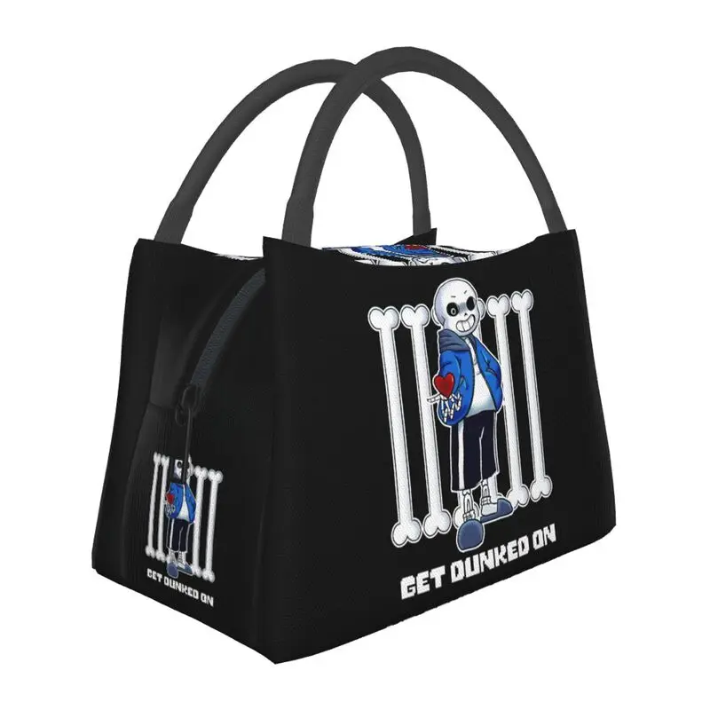 

Ланч-боксы Undertale Sans для женщин, термоизолированная обеденная сумка для игр, для путешествий, работы, пиник