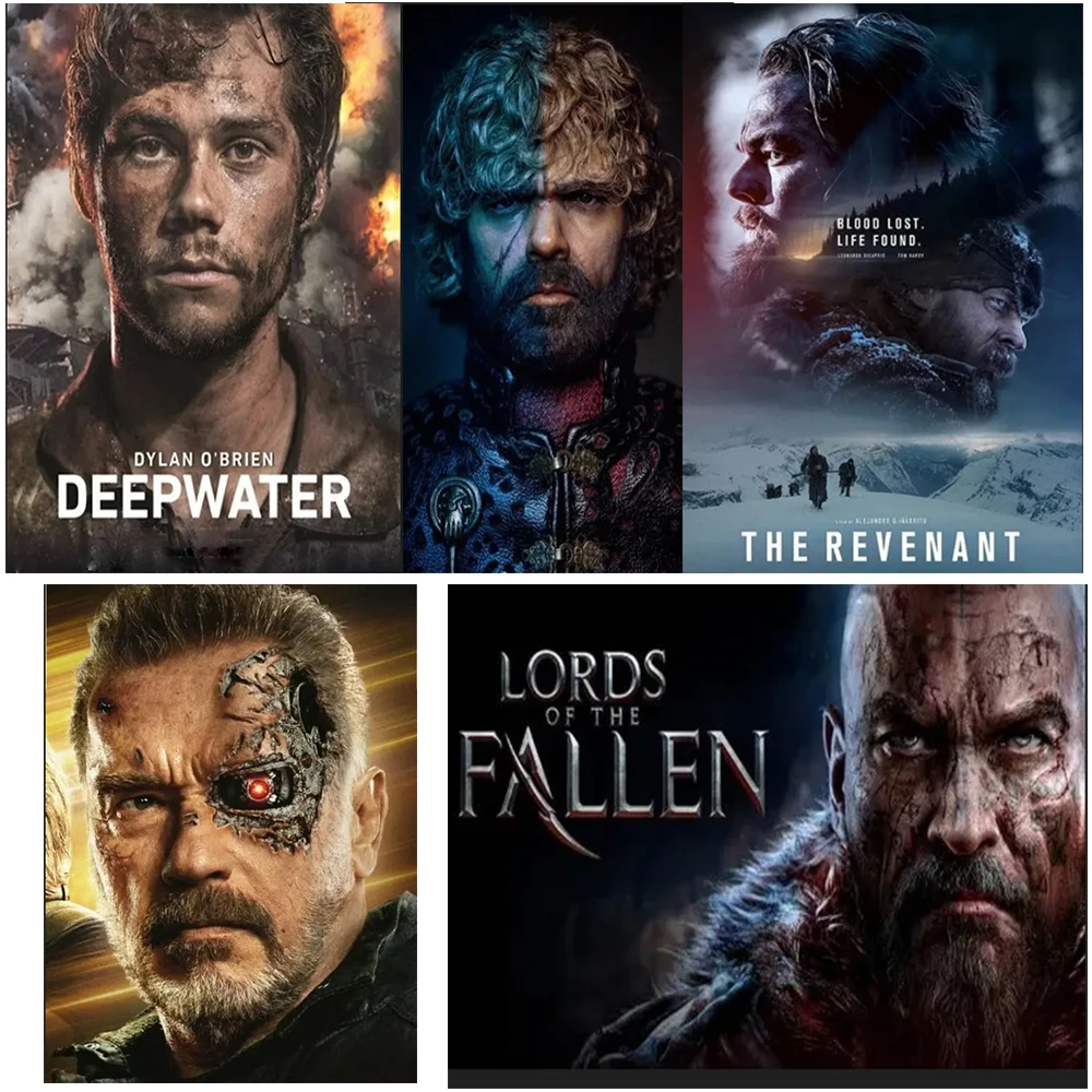 

5D DIY Brand New AB Diamond Painting Full Square/Round Diamond Painting Hero Character Art Portrait Mosaic Embroidery