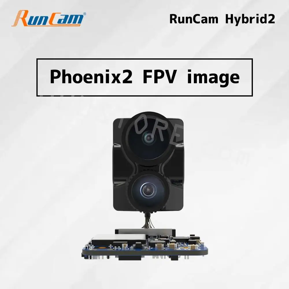 

2021 New RunCam Hybrid 2 Upgraded 4K FPV and HD Recording Camera with Dual Lens, FOV 145° , Phoenix 2 Analog Sensor