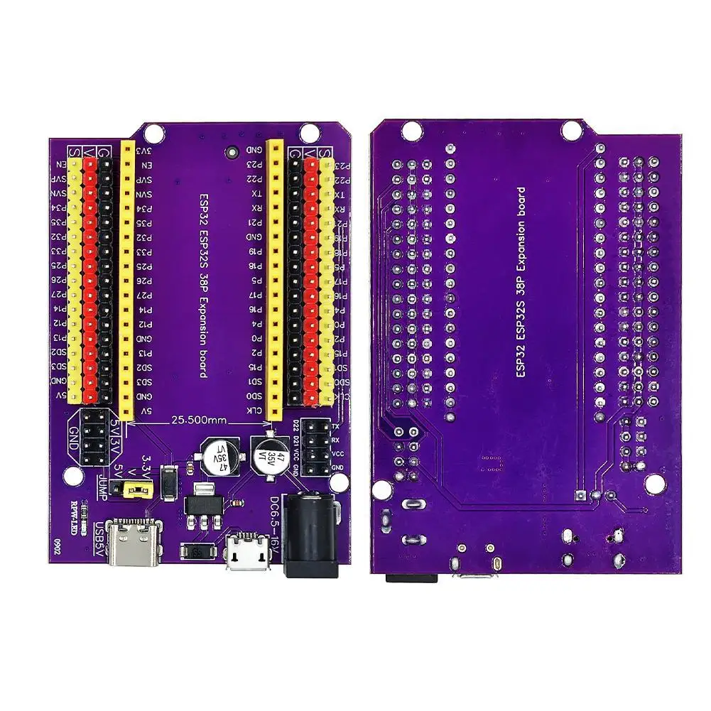 Дополнительная плата для разработки ESP32, флэш-USB CP2102, WiFi + Bluetooth, два ядра, флэш-плата, 38 контактов