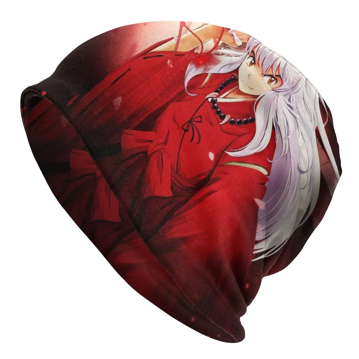 

Characters Inuyasha Anime Unisex Bonnet Winter Warm Double Layer Thin Hats For Men Women